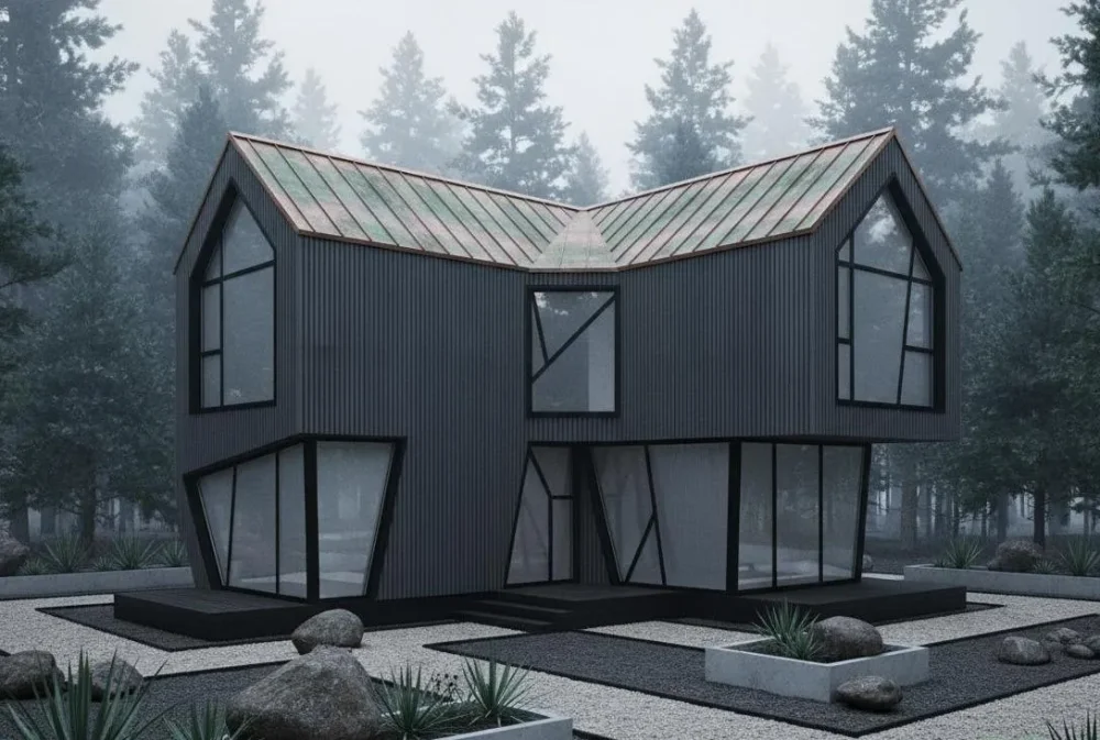 Проект Двухэтажный дом 10 на 8, 137 м2