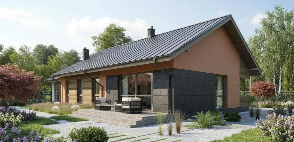 Проект Одноэтажный дом 18 на 10, 147 м2