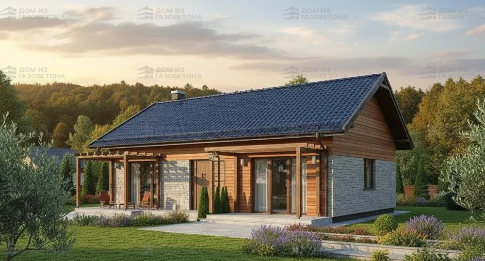 Проект Двухэтажный дом 16 на 10, 146 м2